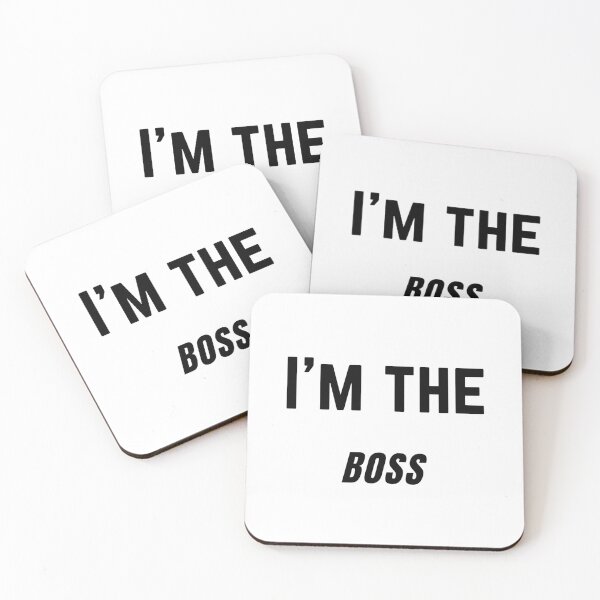 Item preview, I'm the boss designed and sold by rossedalen.