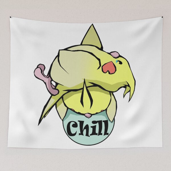 Item preview, Chilling Cockatiel designed and sold by legitparrot.
