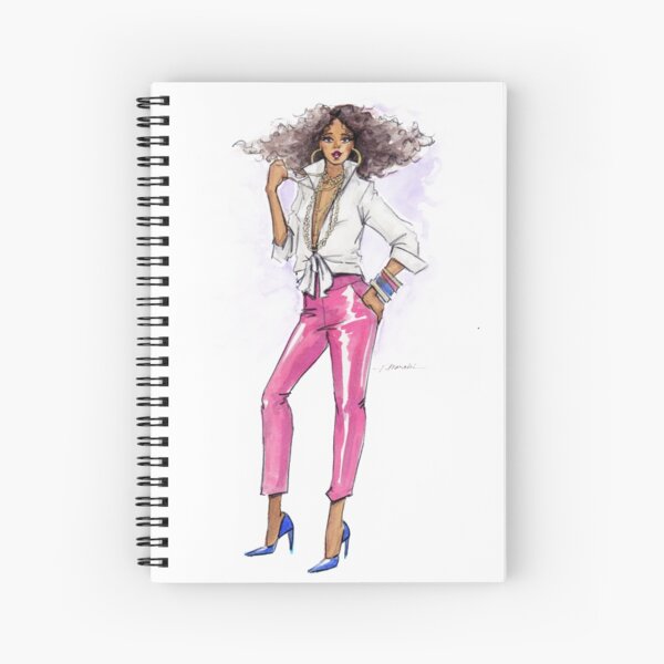 Pink and Fab Spiral Notebook