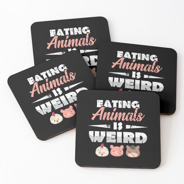 Item preview, Eating Animals Is Weird designed and sold by MagicSD Designs.