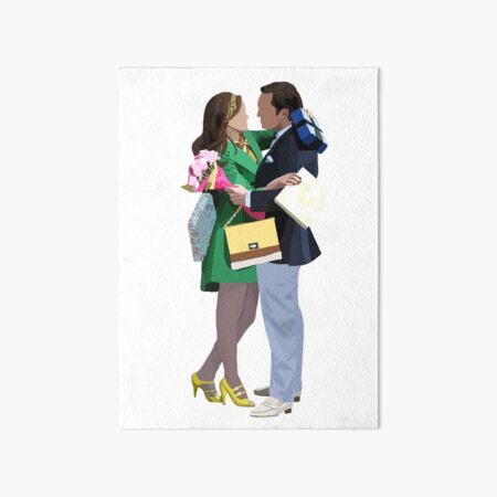 Chuck y Blair Lámina rígida