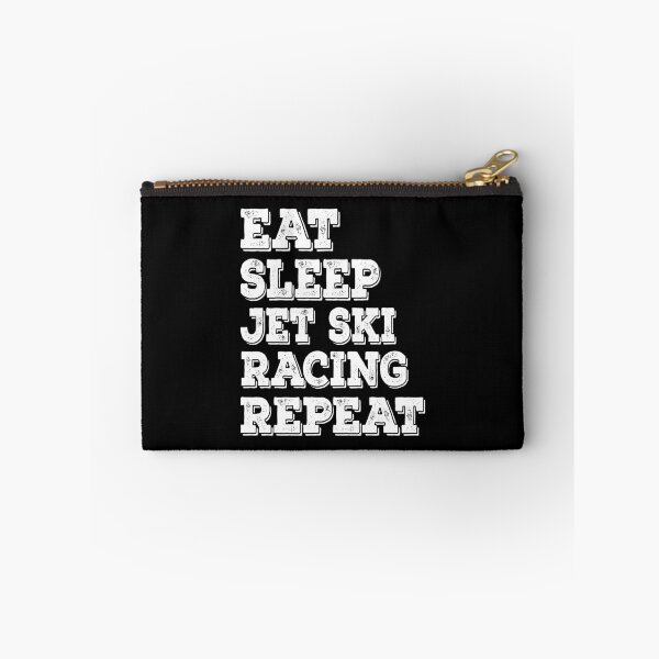 Artikelvorschau, Eat Sleep Jet Ski Racing Wiederholung entworfen und verkauft von meedTee.
