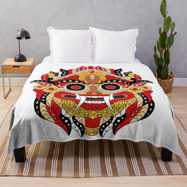 Item preview, Barong Bali Mask designed and sold by ethnicdrawing.