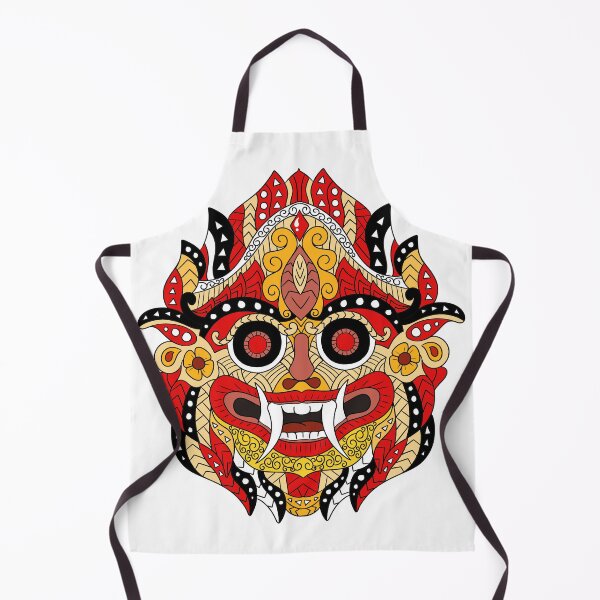 Item preview, Barong Bali Mask designed and sold by ethnicdrawing.