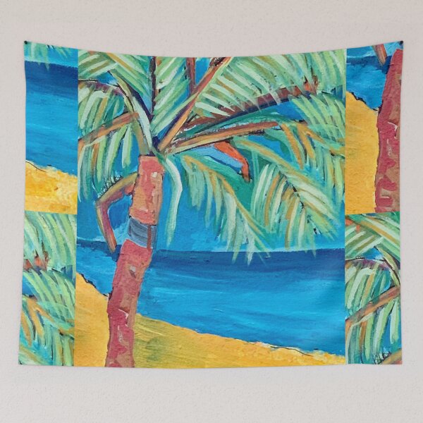 Item preview, Gauguin Inspired Palm Tree designed and sold by AmcalmArtisty.
