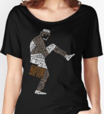 Briefcase Full of Spam (dark bkgd) Women's Relaxed Fit T-Shirt