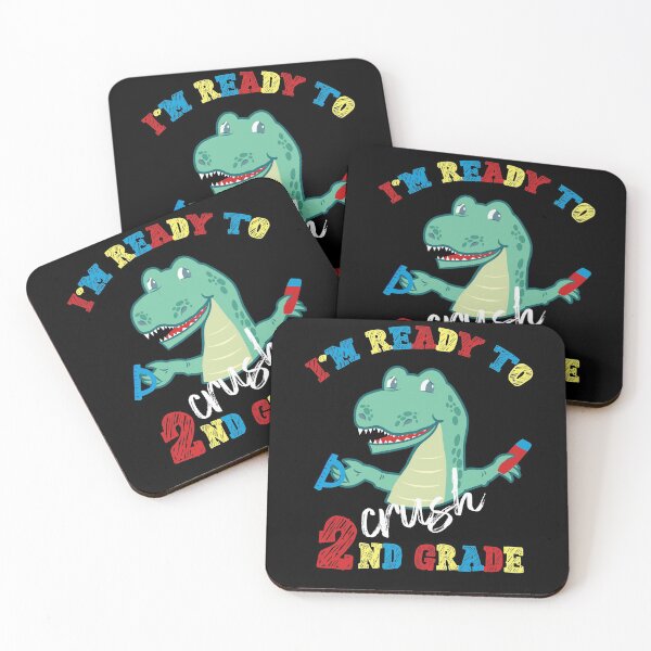 Item preview, 2nd Grade Grader Dinosaur Dino Fan designed and sold by Betsytiptoe.