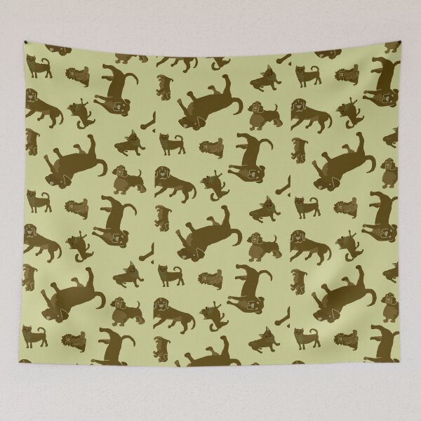 Item preview, Dog Tumble designed and sold by LochNestFarm.