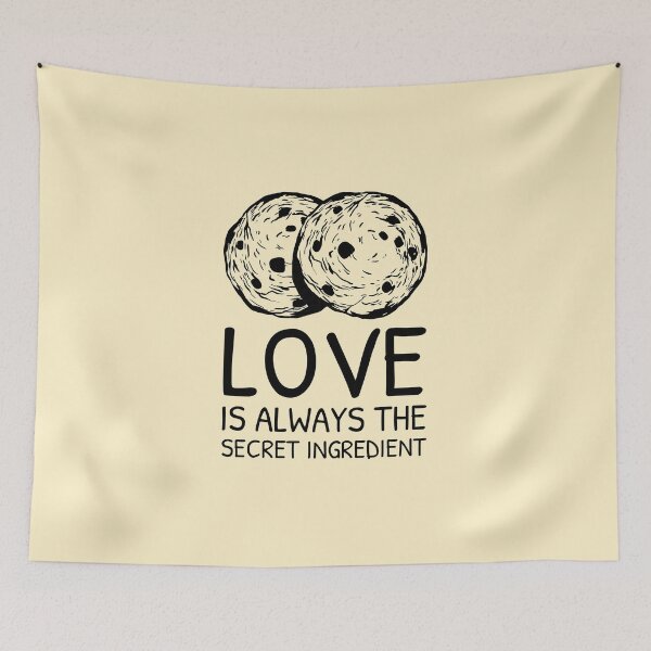 Item preview, Cookie Recipe for Baking Secret Ingredient Love  designed and sold by quoteology.