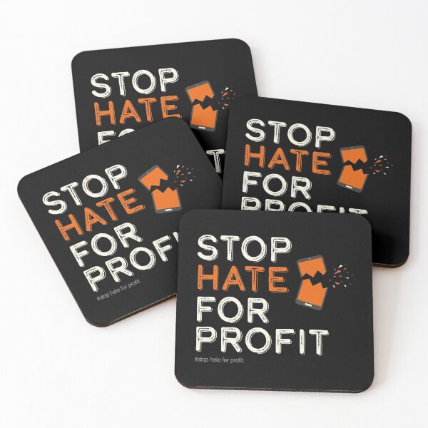 Item preview, Stop hate for profit - Against Hate. designed and sold by ShutterKapan.