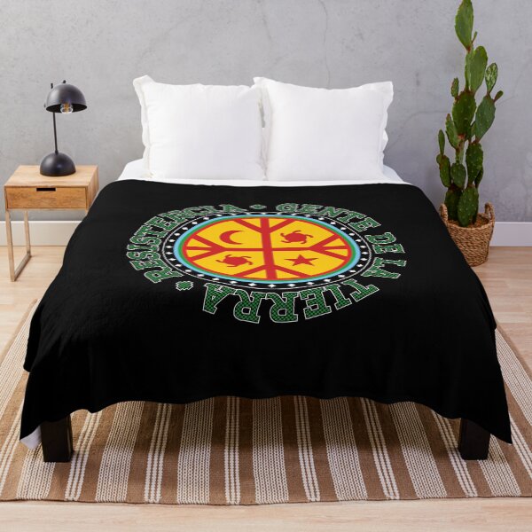 Item preview, Mapuche Chile South America GREEN Dot Text designed and sold by ElPato.