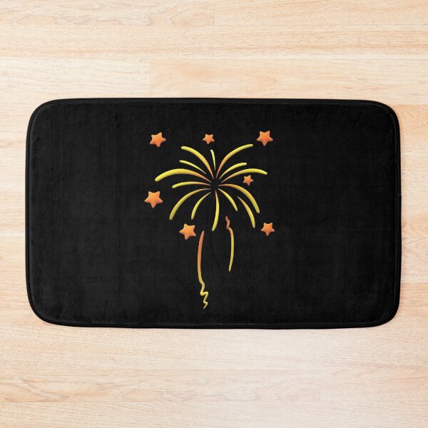 Item preview, Fireworks Fitted T-Shirt designed and sold by MOUKI96.