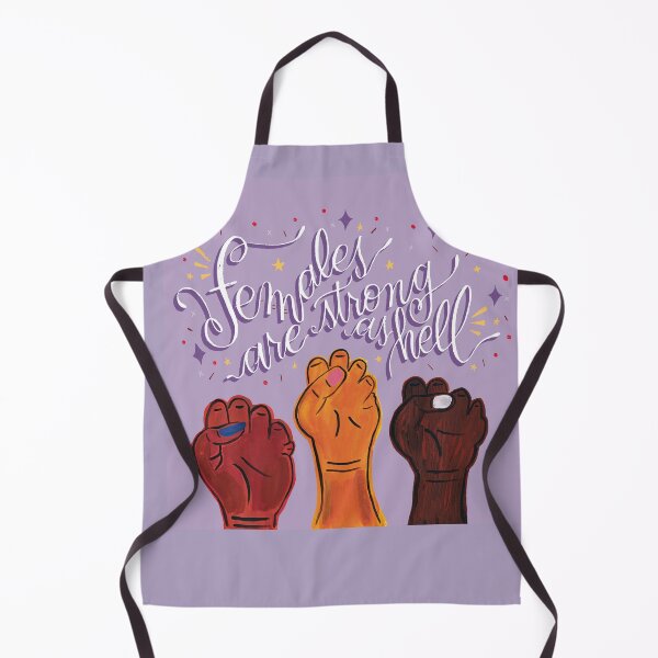 Item preview, Females Are Strong As Hell - purple designed and sold by louiegraph.