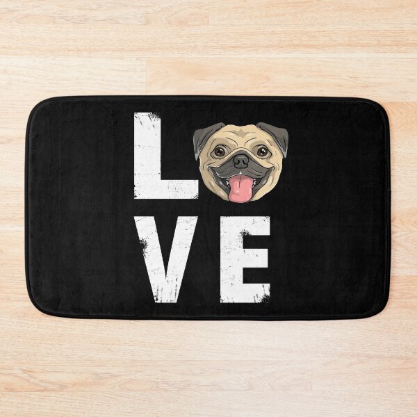 Item preview, Love Pug Dog designed and sold by fatamyfan1.