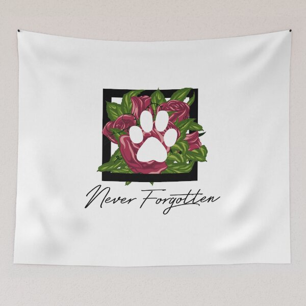 Item preview, Never Forgotten Pet Loss Sympathy Memorial designed and sold by MasterKlaw.
