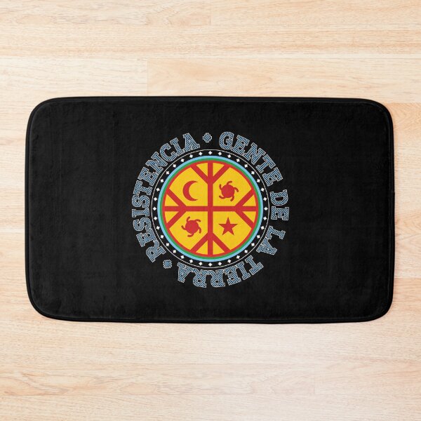 Item preview, Mapuche Chile South America BLUE Dot Text designed and sold by ElPato.