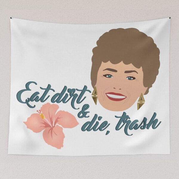 Item preview, Eat Dirt and Die, Trash designed and sold by tsampere.