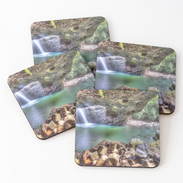 Item preview, Natural Bridge waterfall in Lamington National Park. designed and sold by shaynetwright.