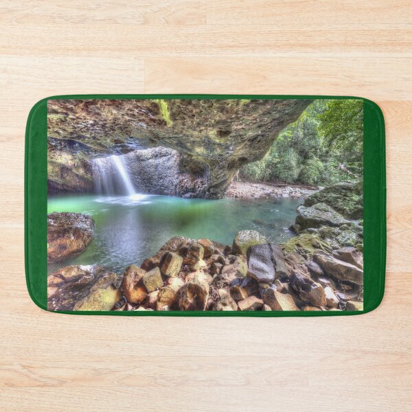 Item preview, Natural Bridge waterfall in Lamington National Park. designed and sold by shaynetwright.