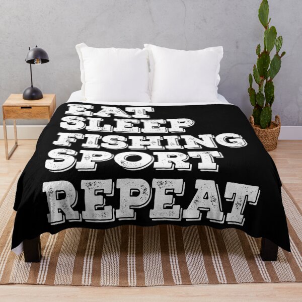 Item preview, Eat Sleep Fishing Sport Repeat designed and sold by meedTee.