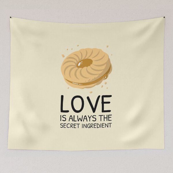Item preview, Cookie Recipe for Baking Secret Ingredient Love Caramel designed and sold by quoteology.