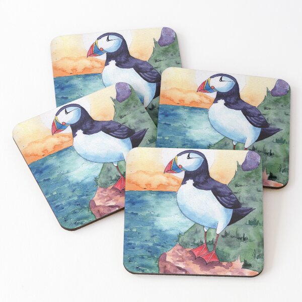 Item preview, Atlantic Puffin designed and sold by noctua-rex.