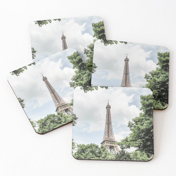 Item preview, Eiffel tower surrounded by trees designed and sold by am-mantilla2156.
