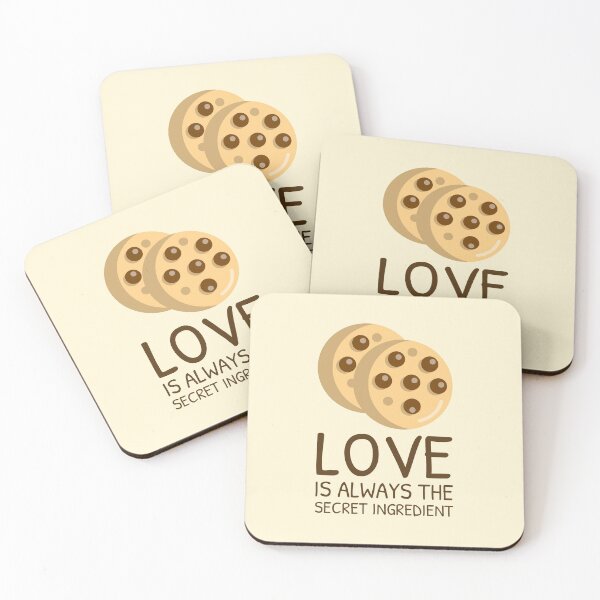 Item preview, Cookie Recipe for Baking Secret Ingredient Love Chocolate Chip designed and sold by quoteology.