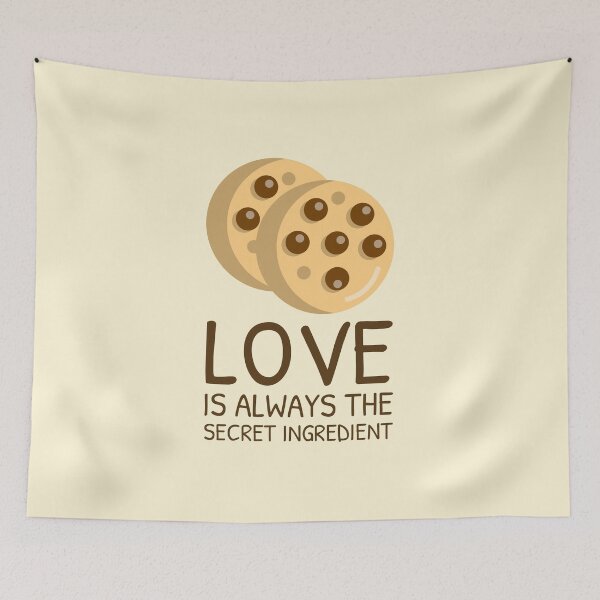 Item preview, Cookie Recipe for Baking Secret Ingredient Love Chocolate Chip designed and sold by quoteology.