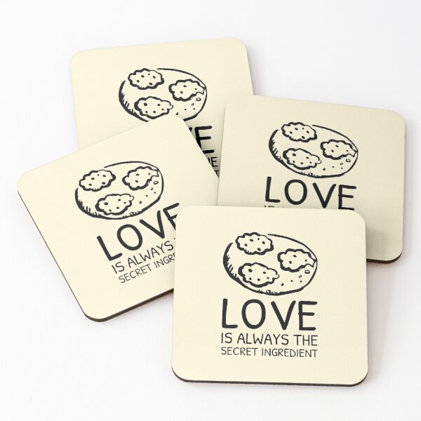 Item preview, Cookie Recipe for Baking Secret Ingredient Love Plate designed and sold by quoteology.