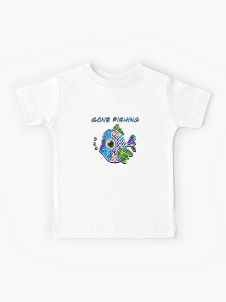 Gone Fishing | Do Not Disturb | Kids T-Shirt