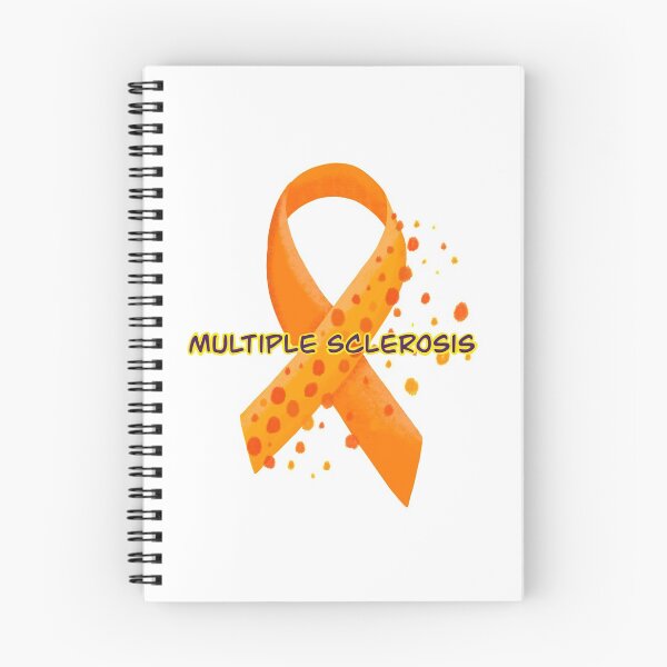 Item preview, Multiple Sclerosis Awareness Ribbon designed and sold by ChronicallyGeek.