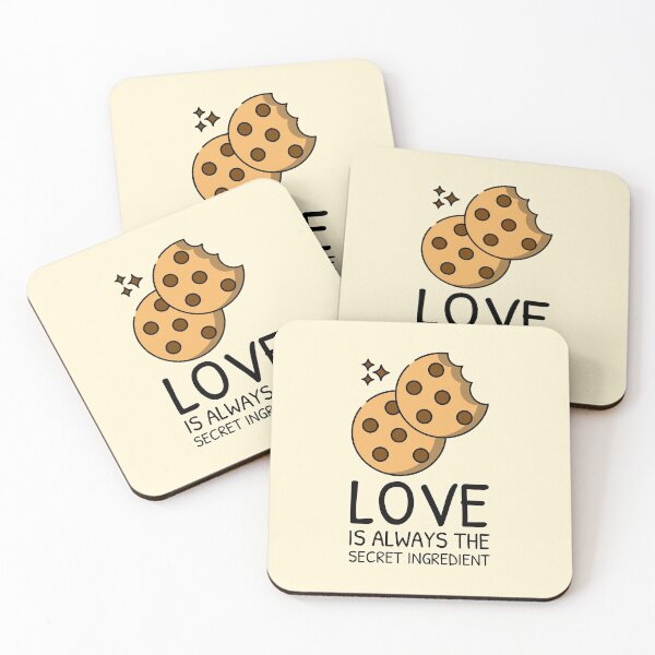 Item preview, Cookie Recipe for Baking Secret Ingredient Love cute designed and sold by quoteology.