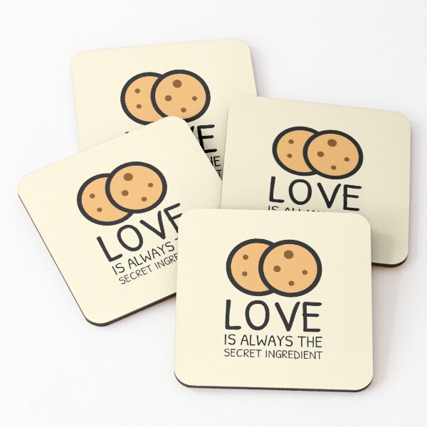 Item preview, Cookie Recipe for Baking Secret Ingredient Love Tasty designed and sold by quoteology.
