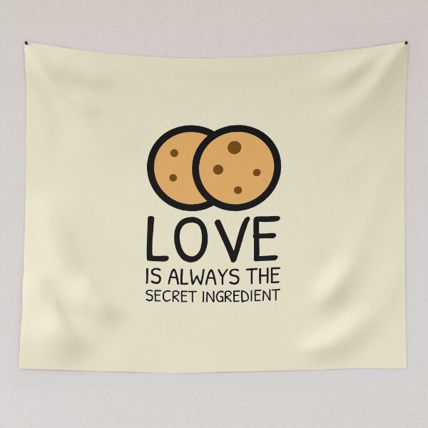 Item preview, Cookie Recipe for Baking Secret Ingredient Love Tasty designed and sold by quoteology.