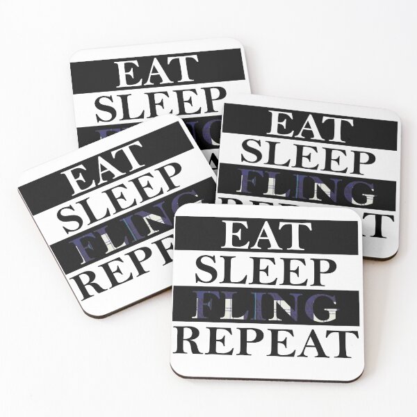 Item preview, Eat, Sleep, Fling, Repeat designed and sold by ProverbialPaul.