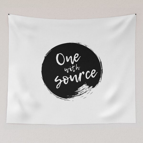 Item preview, One With Source | Law of Attraction | Black designed and sold by RonVivero.