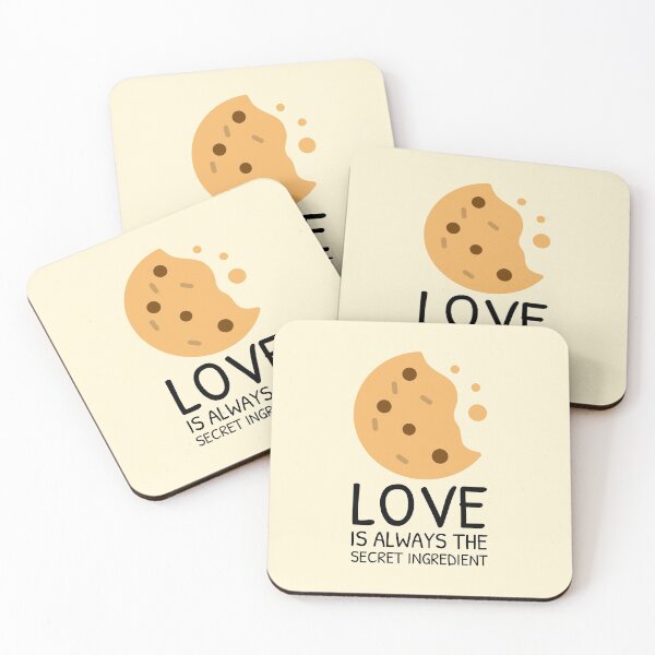 Item preview, Cookie Recipe for Baking Secret Ingredient Love Bite designed and sold by quoteology.