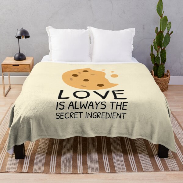 Item preview, Cookie Recipe for Baking Secret Ingredient Love Bite designed and sold by quoteology.