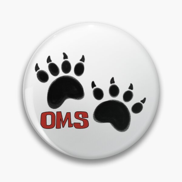 Item preview, OMS Claw Prints Black and Red designed and sold by jfalco.