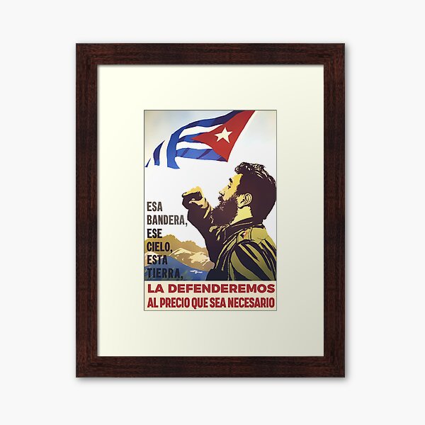 Item preview, Classic Cuban Propaganda Poster designed and sold by ComradeRedFlag.