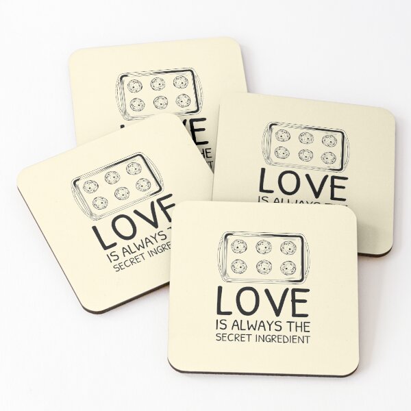 Item preview, Cookie Recipe for Baking Secret Ingredient Love Oven Fresh designed and sold by quoteology.