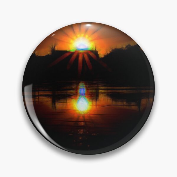 Item preview, Sunset on The Wisconsin River designed and sold by bloomingvine.