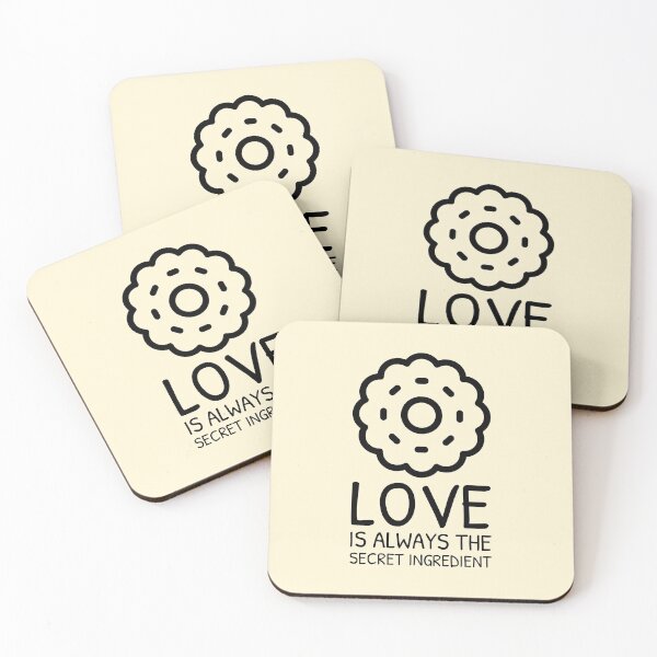 Item preview, Cookie Recipe for Baking Secret Ingredient Love Biscuit designed and sold by quoteology.