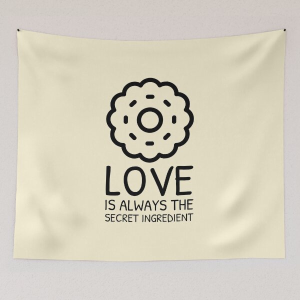 Item preview, Cookie Recipe for Baking Secret Ingredient Love Biscuit designed and sold by quoteology.