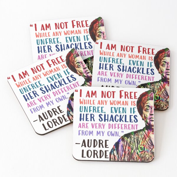Item preview, I am not free while any woman is unfree designed and sold by RevolutionRack.