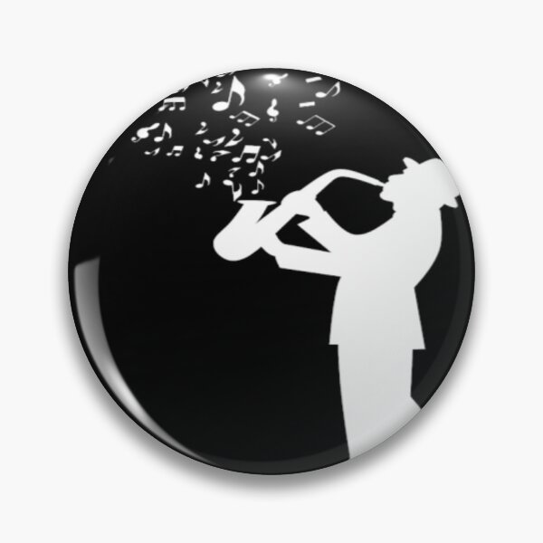 Item preview, Jazz Músico Silueta Diseño Blanco designed and sold by Mindsofcreation.