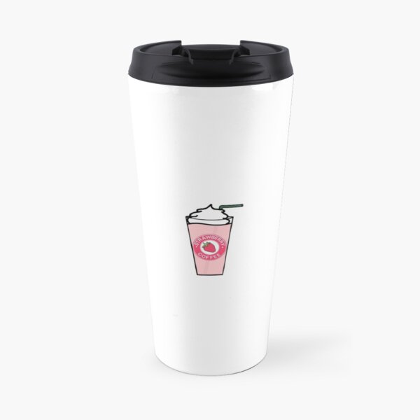 Strawberry Coffee Travel Mug