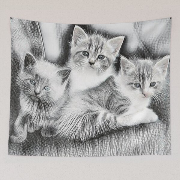 Item preview, The Three Kittens designed and sold by ReneeKennedy.