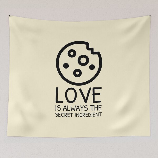 Item preview, Cookie Recipe for Baking Secret Ingredient Love Nibble designed and sold by quoteology.